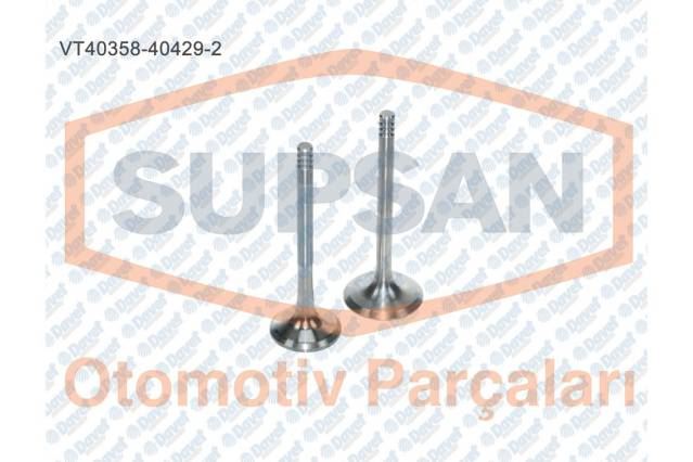 SUPSAN VT-40358-40429-2 Subap Emme+Eksoz (In-5 Ex-5) Vw Transporter 2.5tdi 7mm 5 Silindir  ####